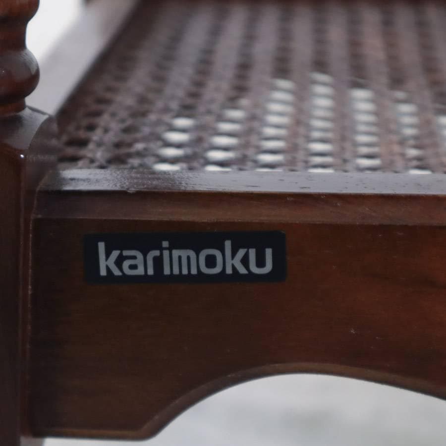 値下げ カリモク家具 コロニアル 花台 電話台 高さ70cm ブナ材 クラシカル