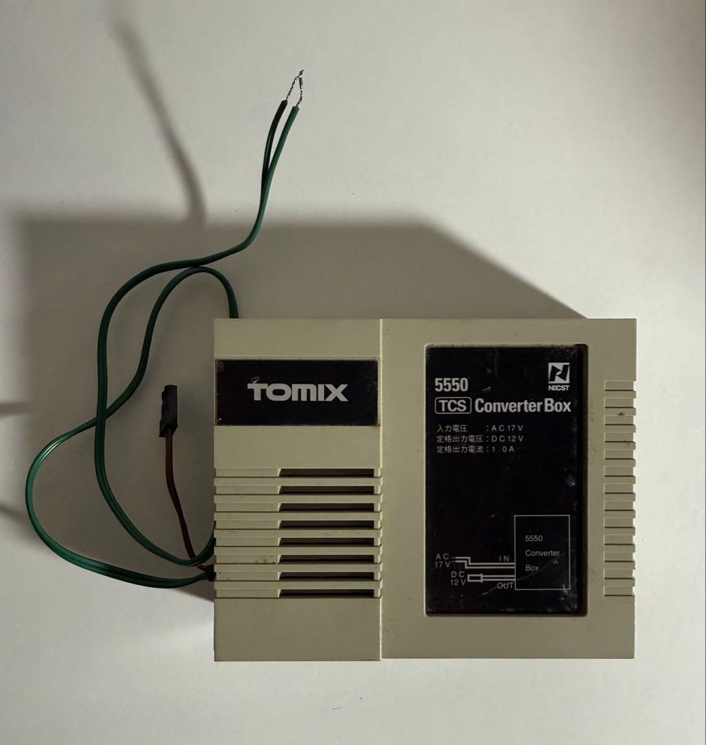 TOMIX TCS 自動踏切＋3灯式信号×2 ＋コンバーターボックスセット