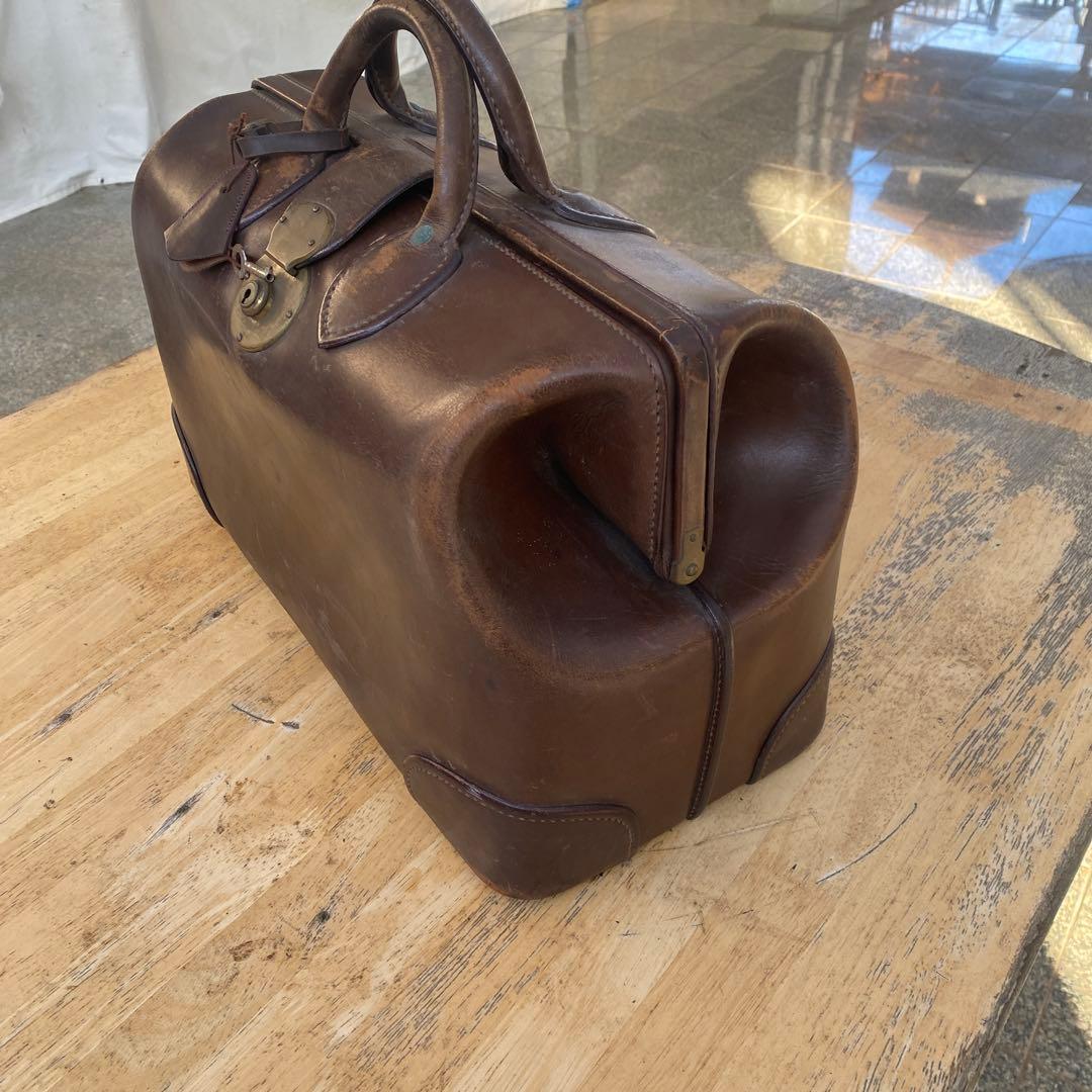 1900年頃の本革　ドクターバッグ