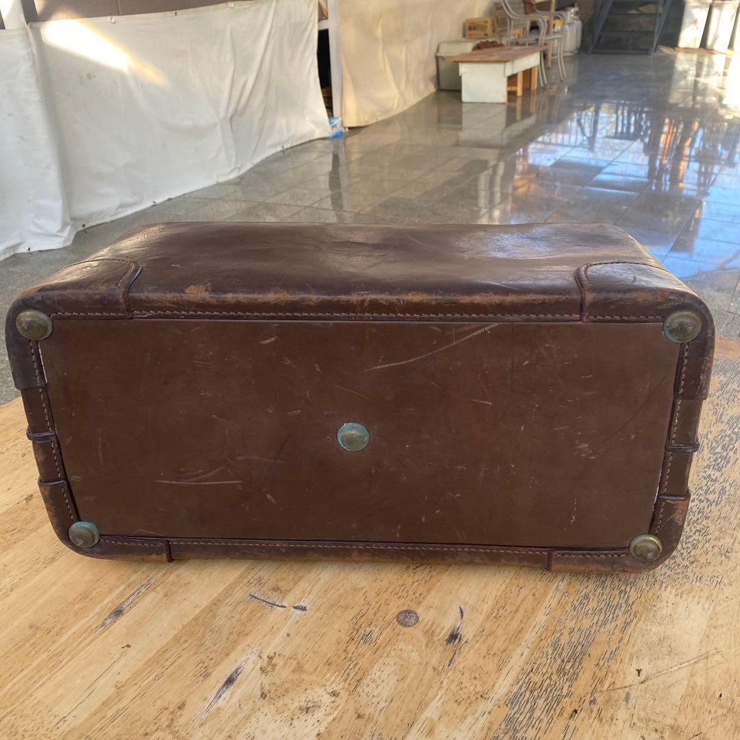 1900年頃の本革　ドクターバッグ