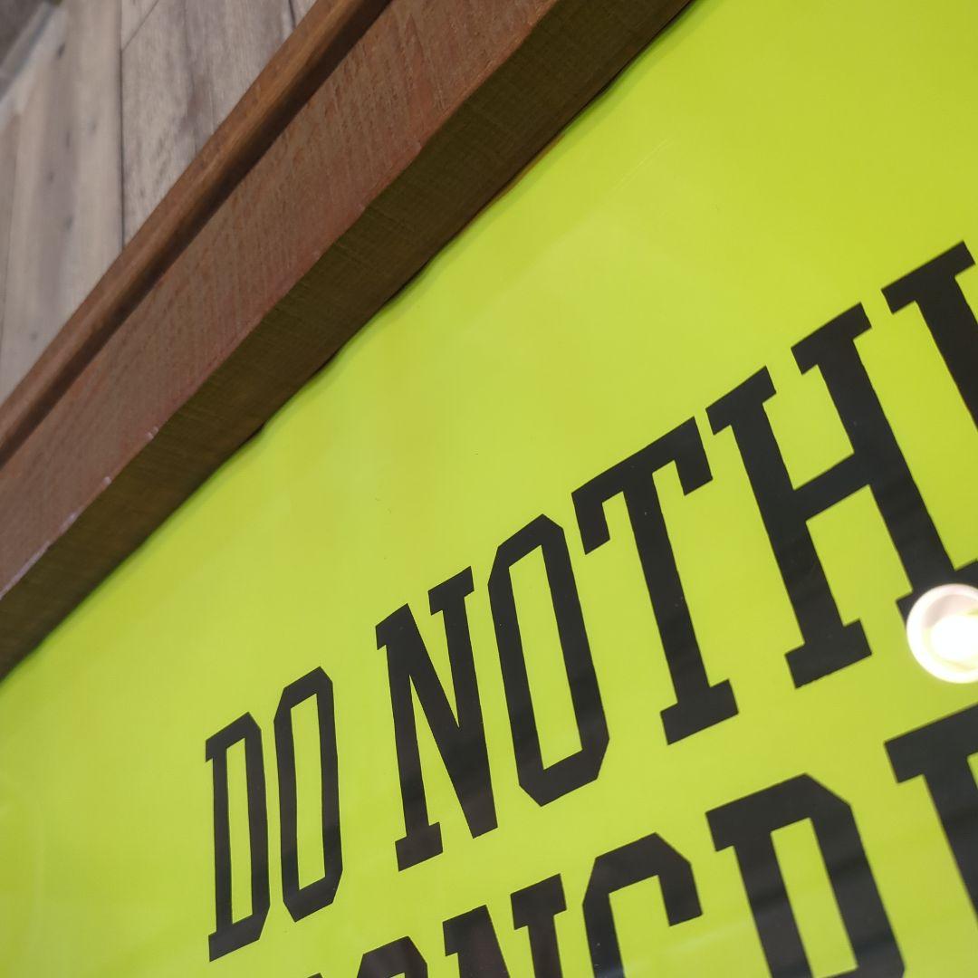 DO NOTHING CONGRESS 手刷りポスター