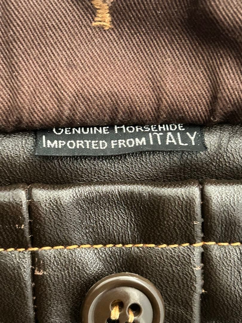 バズリクソンズ ホースハイド B-2 フライト ジャケット レザー ムートン