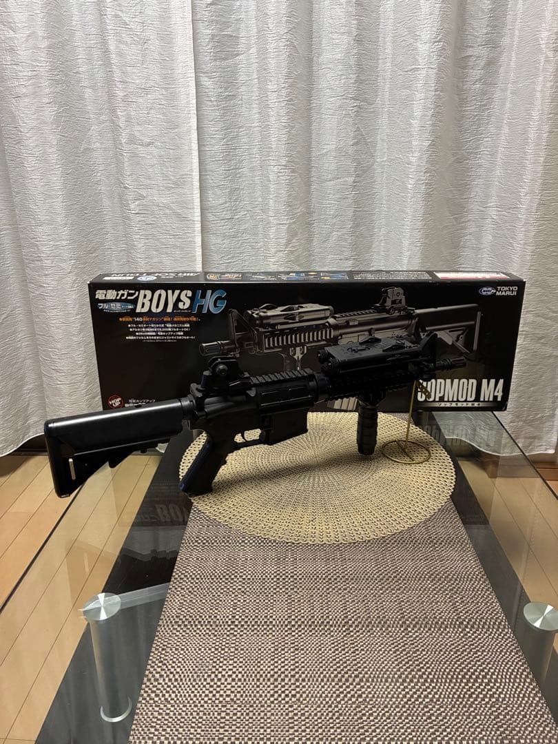 美品　東京マルイ カスタム品　SOPMOD M4 金属ピニオンギア　ハイパワー