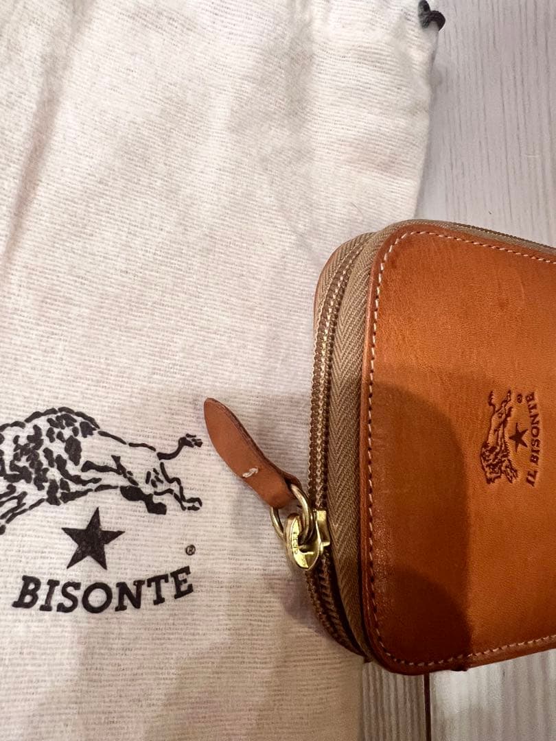 【新品】イルビゾンテ　IL BISONTE 本革　長財布