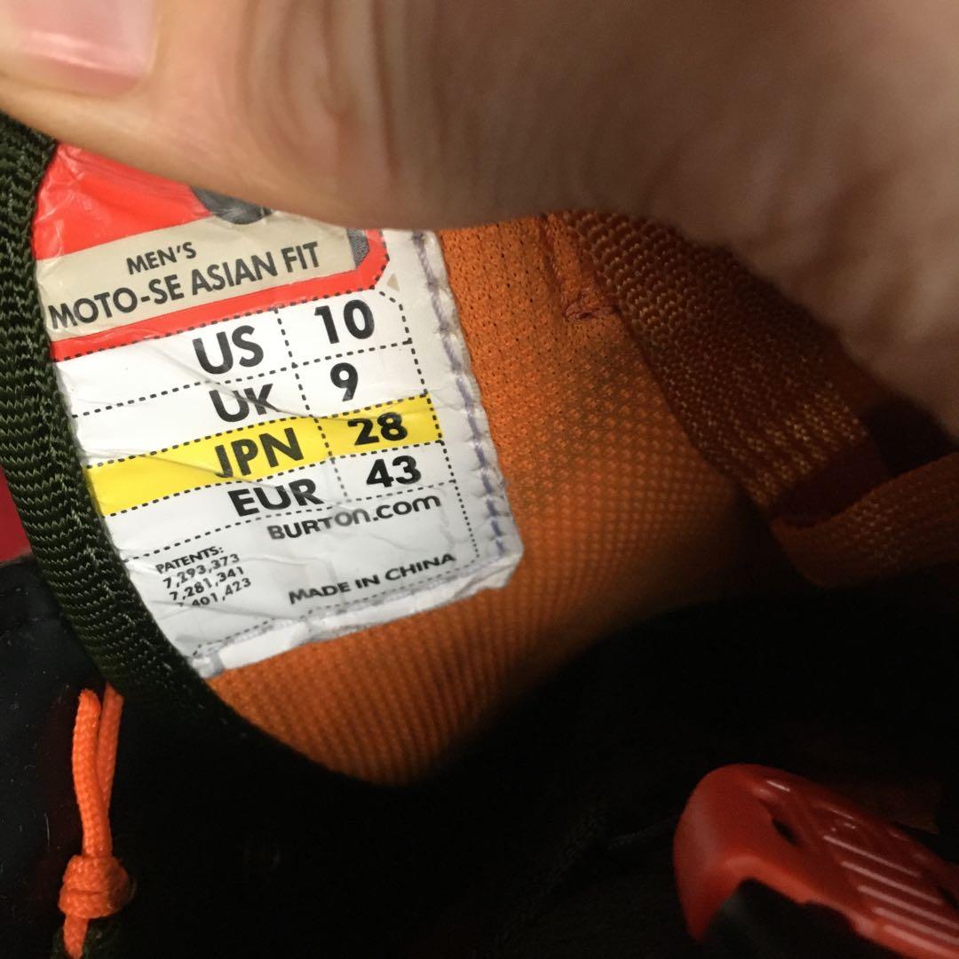 バートンmotoブーツ28cm