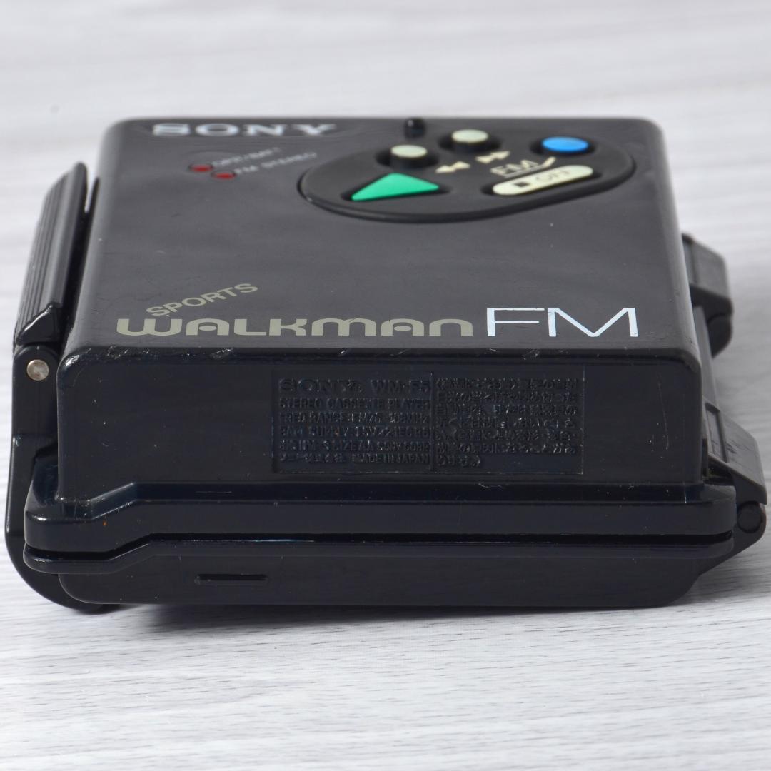 SONY WALKMAN WM-F5 スポーツウォークマン ブラック 整備済
