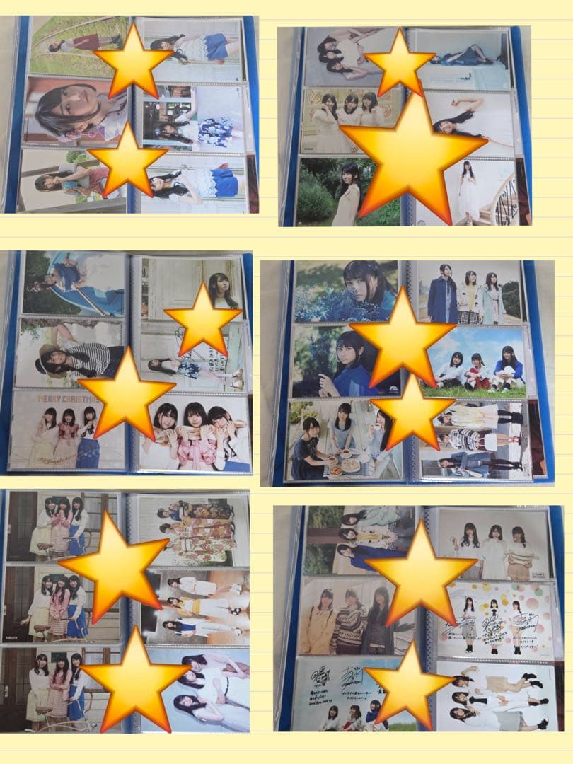 雨宮天、TrySailブロマイド112枚セット(うち1枚は雨宮天直筆サイン入り)