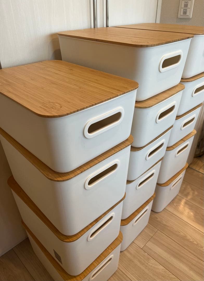 約35000円分！ スタジオクリップ バンブー蓋ストレージボックス まとめ売り