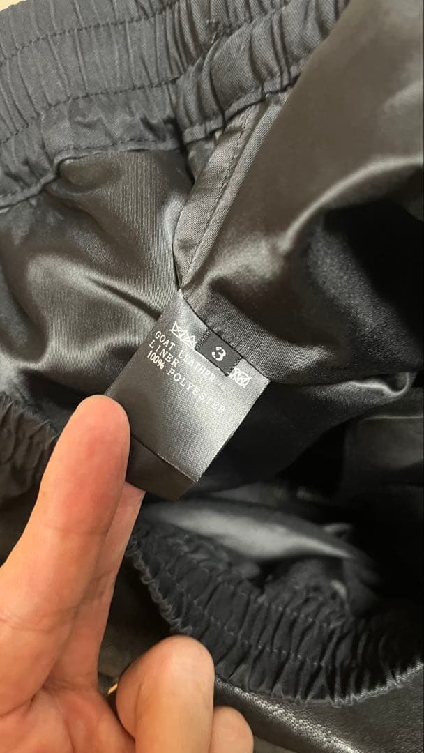 A.F ARTEFACT エーエフ アーティファクト レザー ハーフカーゴパンツ