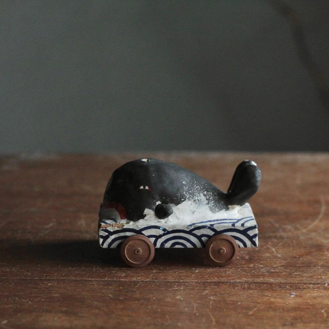 鯨の潮吹き 長崎くんち 郷土玩具 郷土人形 古道具 アンティーク 中善作