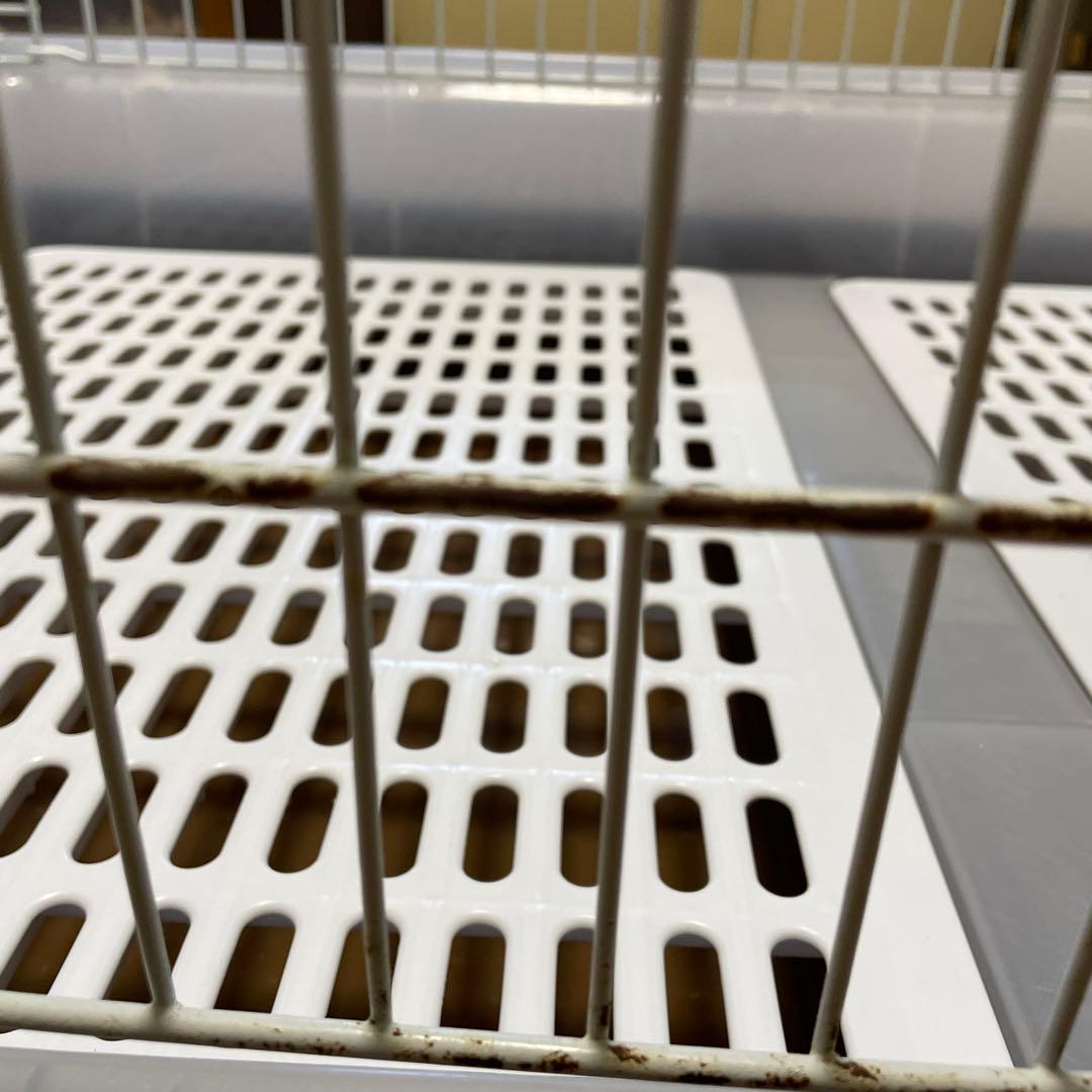 うさぎのかんたんおそうじケージワイド