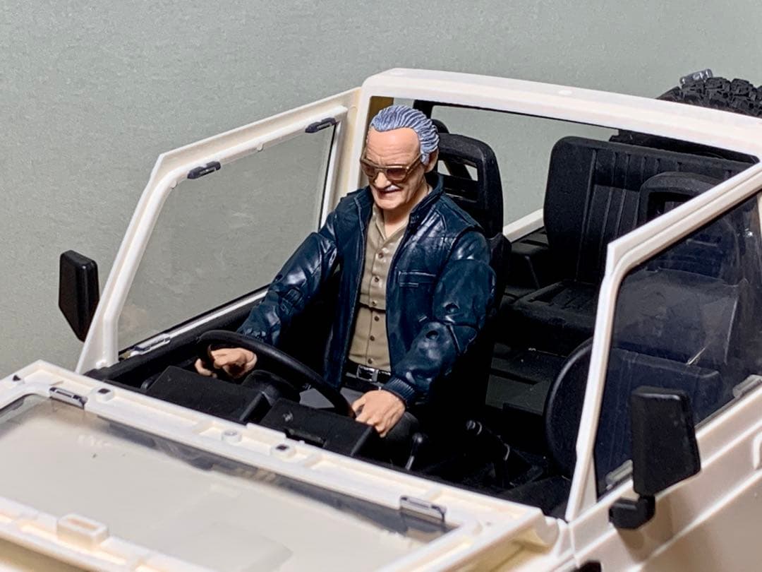 K*N様 LED ドライバー付属 WPL Suzuki Jimny ホワイト ラ