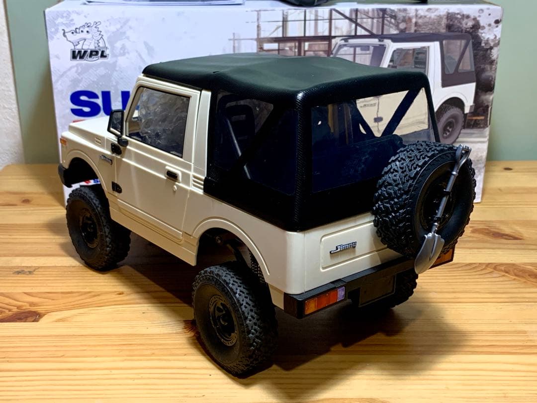 K*N様 LED ドライバー付属 WPL Suzuki Jimny ホワイト ラ