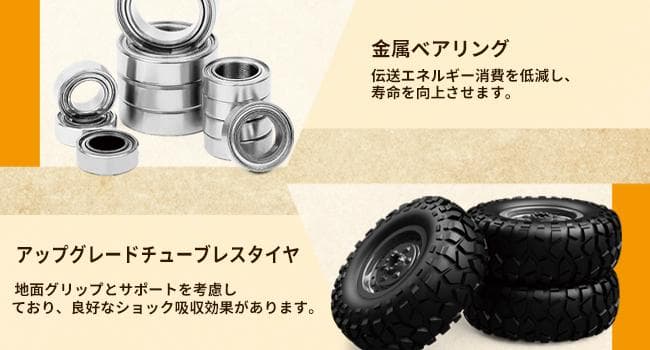 ラジコンカー 36CM オフロード ジープ ラジコン 車 4WD LED車灯 黒