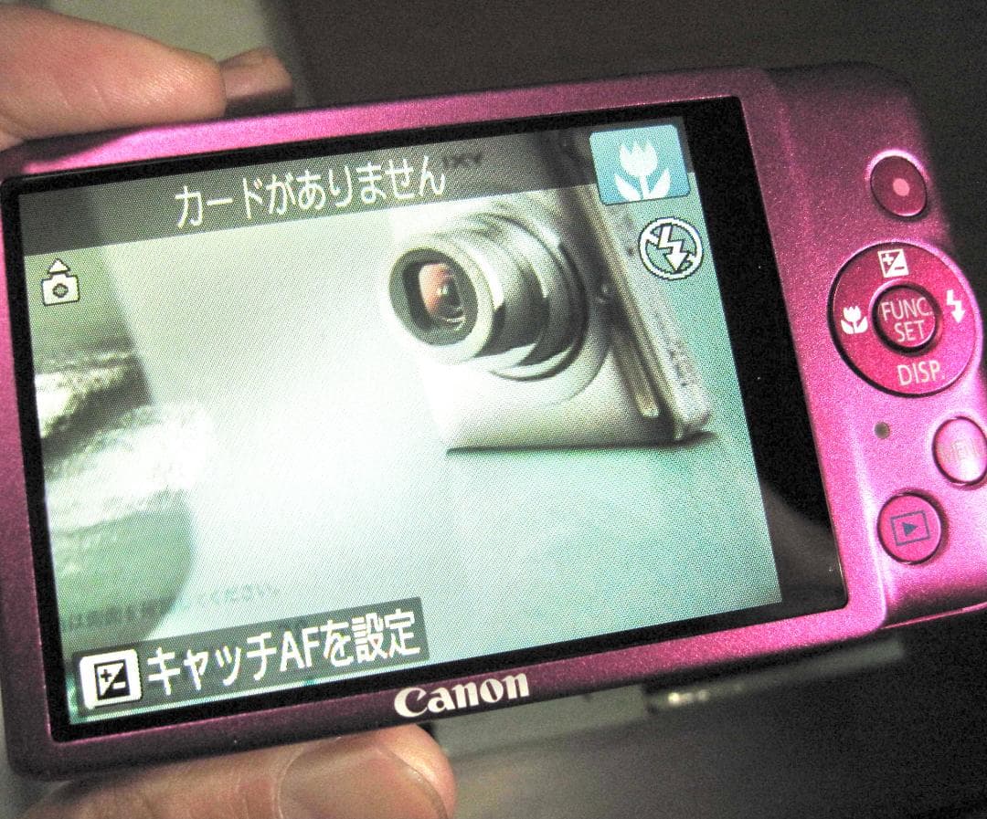 Canon IXY 210F ピンク 【ジャンク】