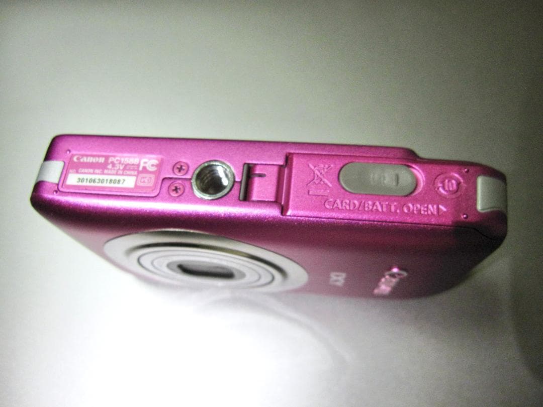 Canon IXY 210F ピンク 【ジャンク】