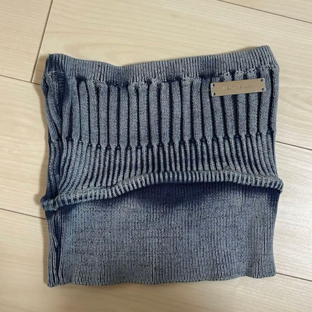 melt the lady rib tube tops チューブトップ トップス