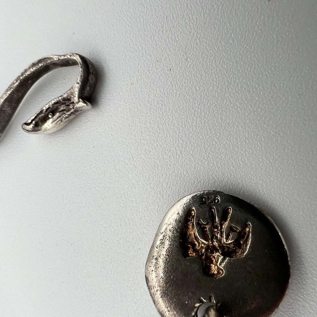 【貴重】シルバーネックレス/フェザーネックレスＳ925刻印