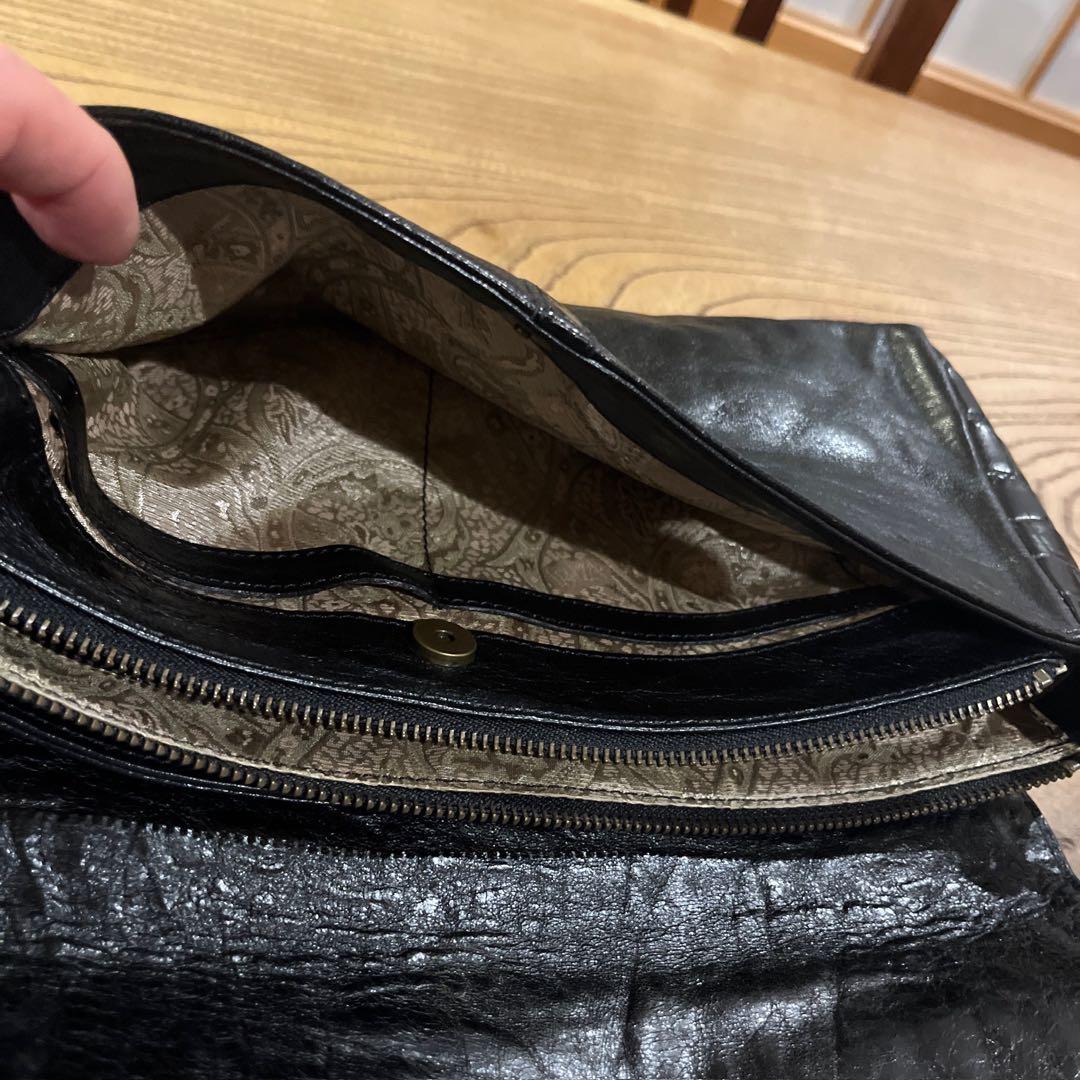 ibiza イビザ クロコダイル 手提げバッグ 美品