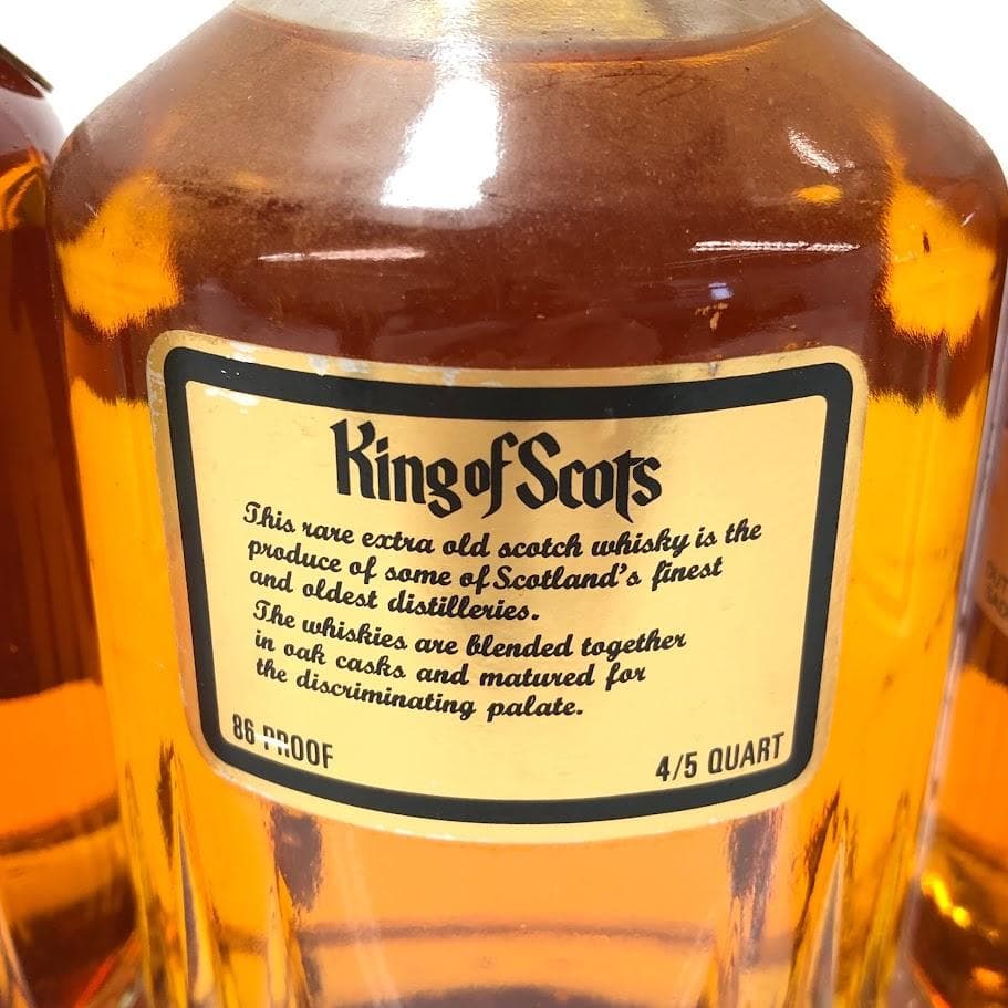 未開栓 King of Scots キングオブスコッツ 750ml 43％セット