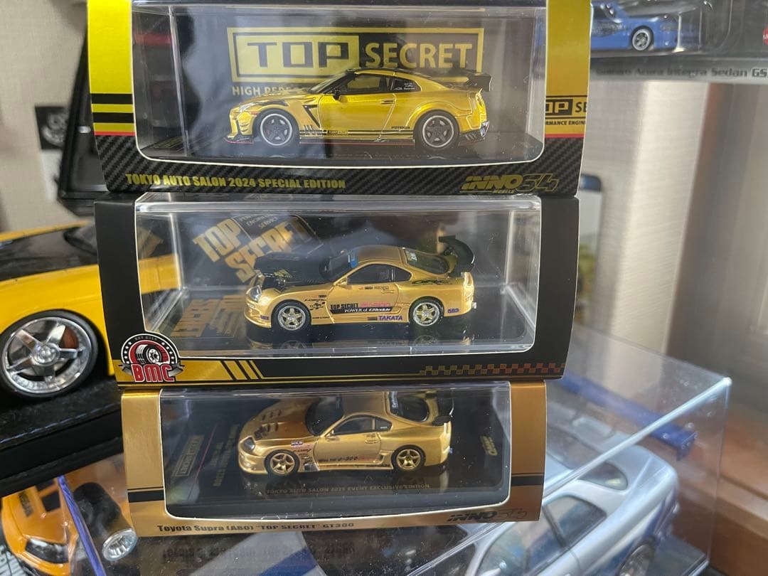 TOP SECRET 1/64ミニカー