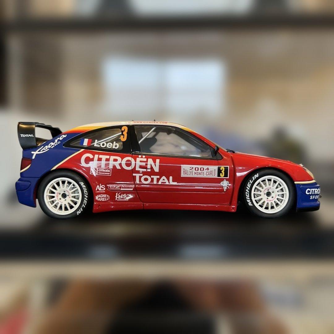 オートアート1/18 2004シトロエンクサーラWRC セバスチャンローブ