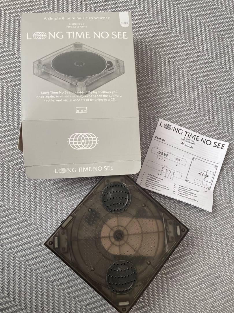 Bluetooth対応 CDプレーヤー Long Time No See