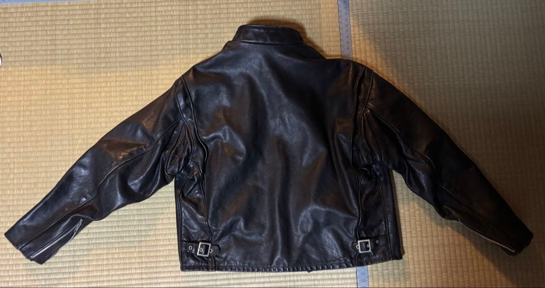Schott レザー シングル　ライダース　サイズ44