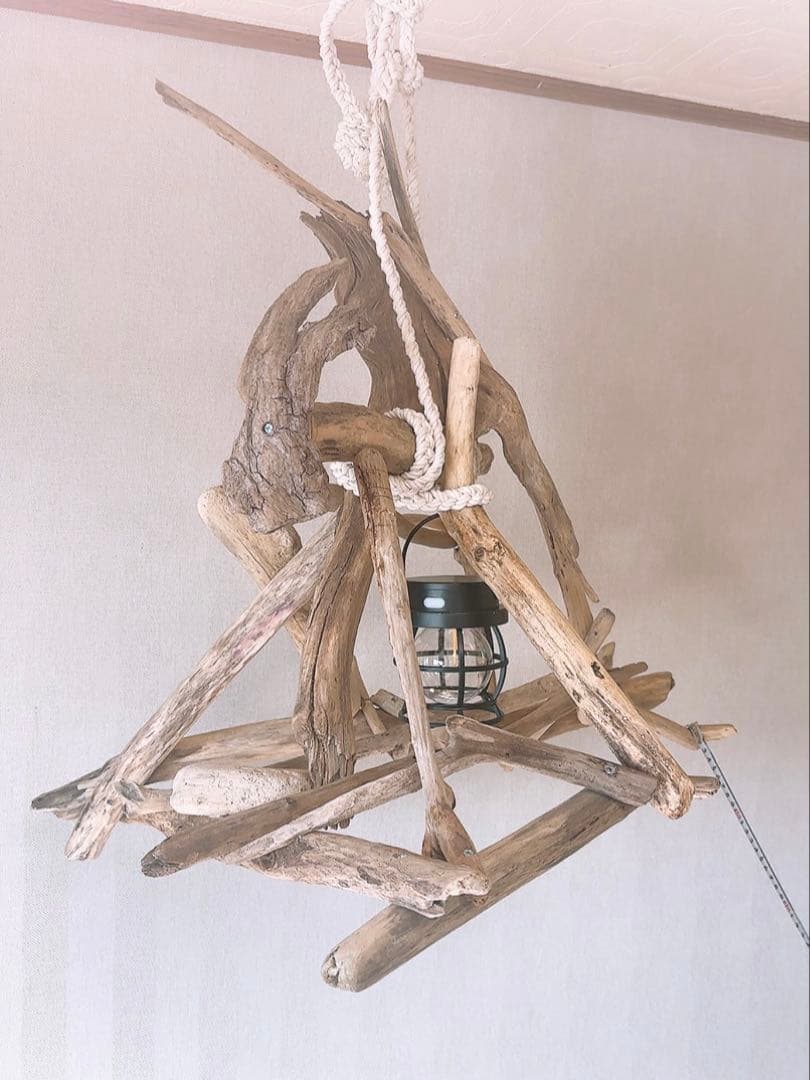 流木　吊り下げ式　止まり木