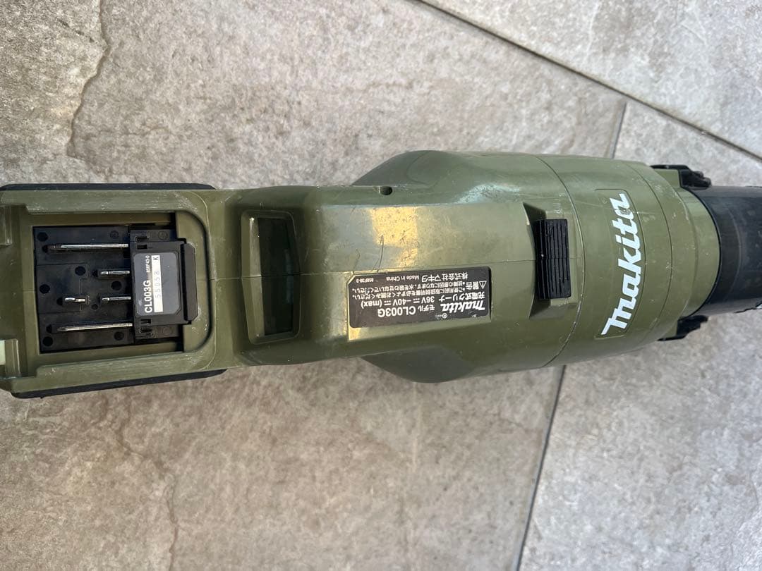 Makita 充電式スティッククリーナー CL003GZO オリーブ