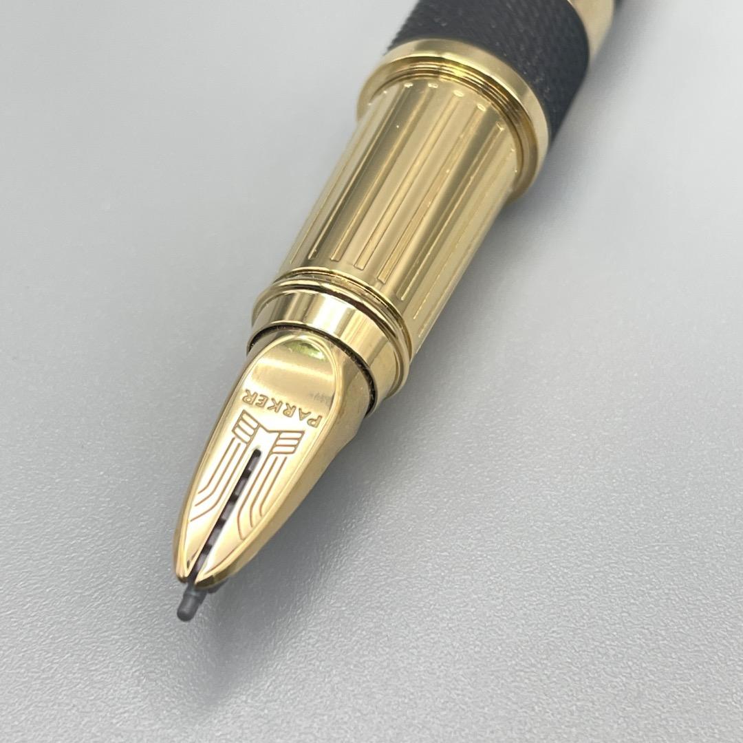 パーカー PARKER 万年筆 インジェニュイティ ブラックラバー&メタルGT