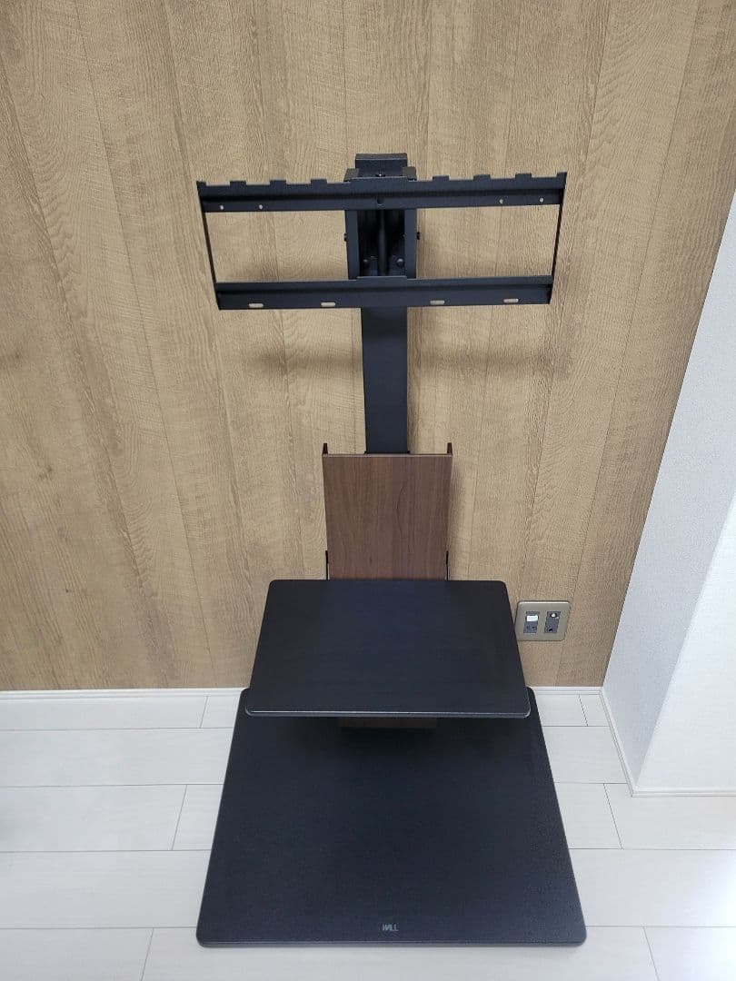 【EQUALS】 WALL B1 テレビスタンド + 棚板付き セット