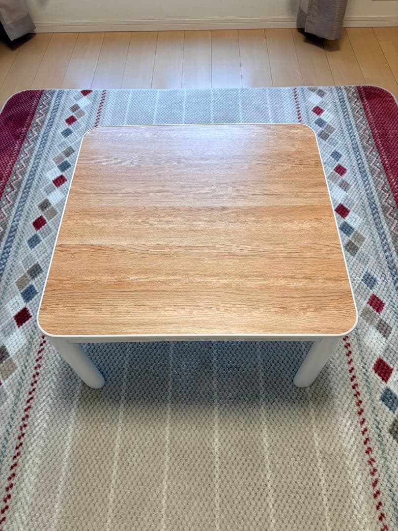 ニトリ リバーシブルコタツ 70cm 掛布団 床マット セット 2024年製