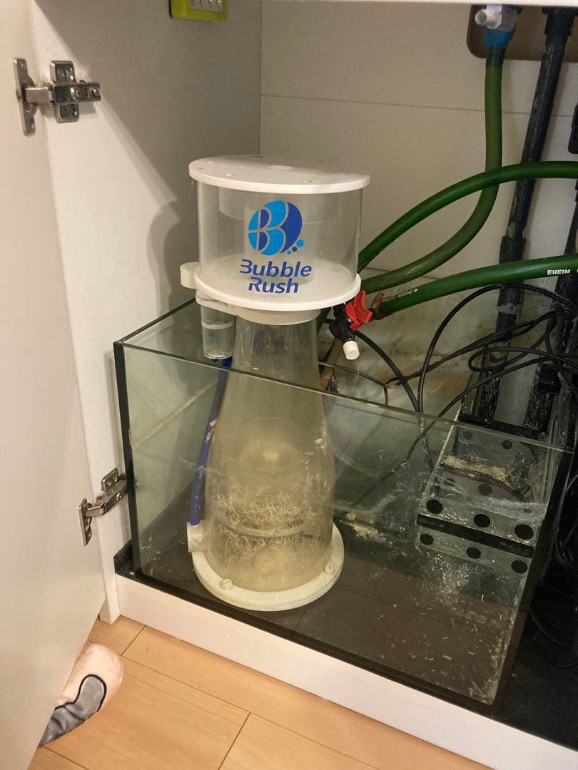レッドシー、リーファ250、AIプライム、バブルラッシュ、クーラー、水槽台・