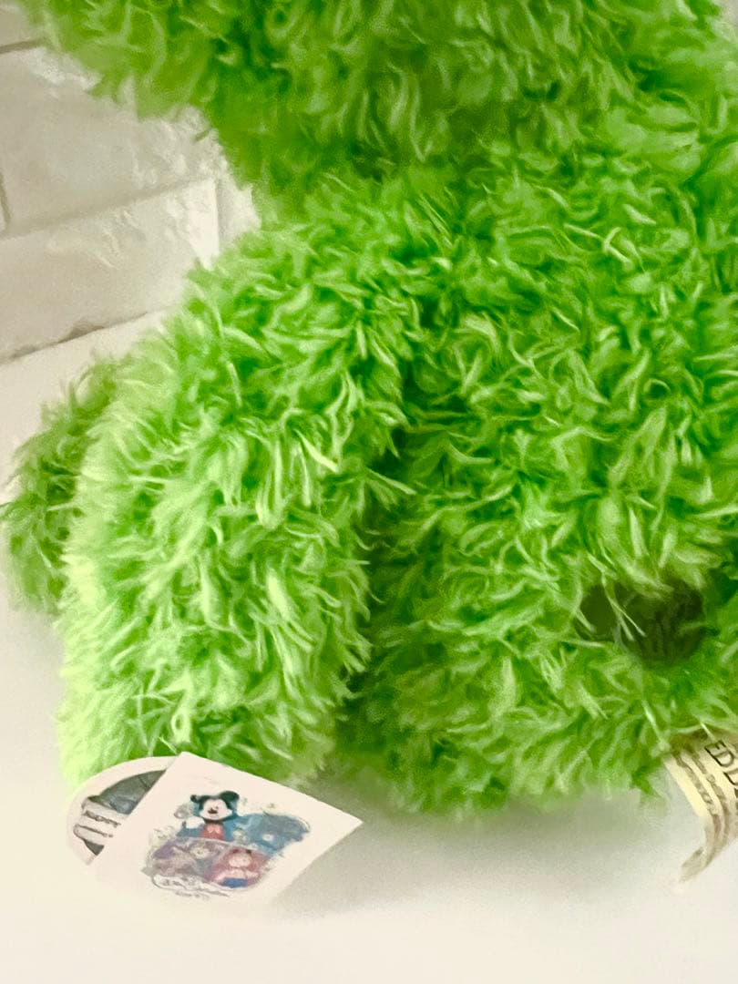 270体限定　2008 ビバリーホワイトさん サイン入り　ダッフィー　グリーン