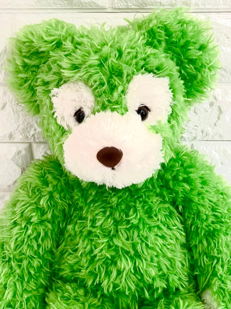 270体限定　2008 ビバリーホワイトさん サイン入り　ダッフィー　グリーン