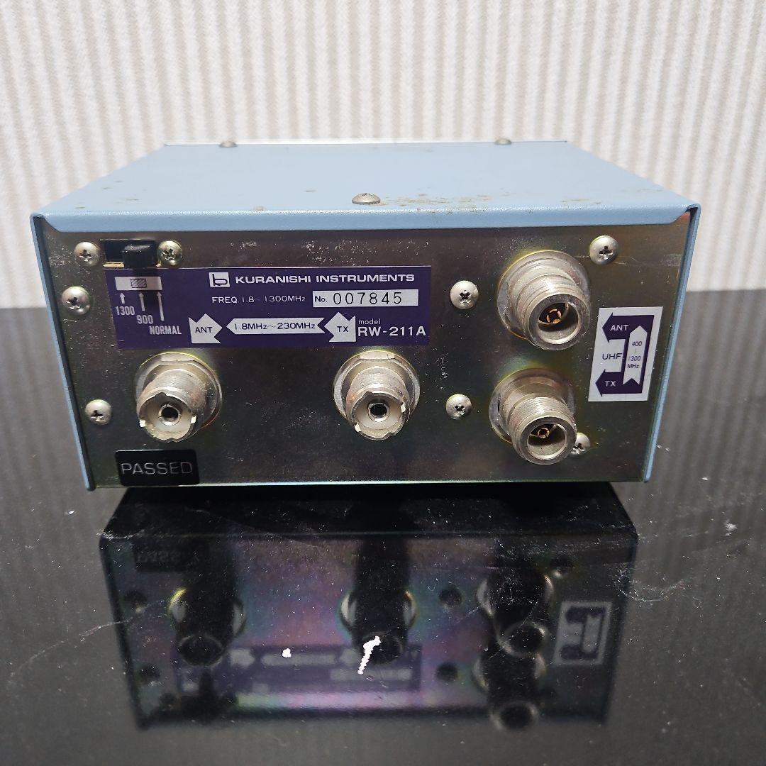 日曜限定値下げ✨クラニシRW-211A SWR/パワー計1.8~1300MHz