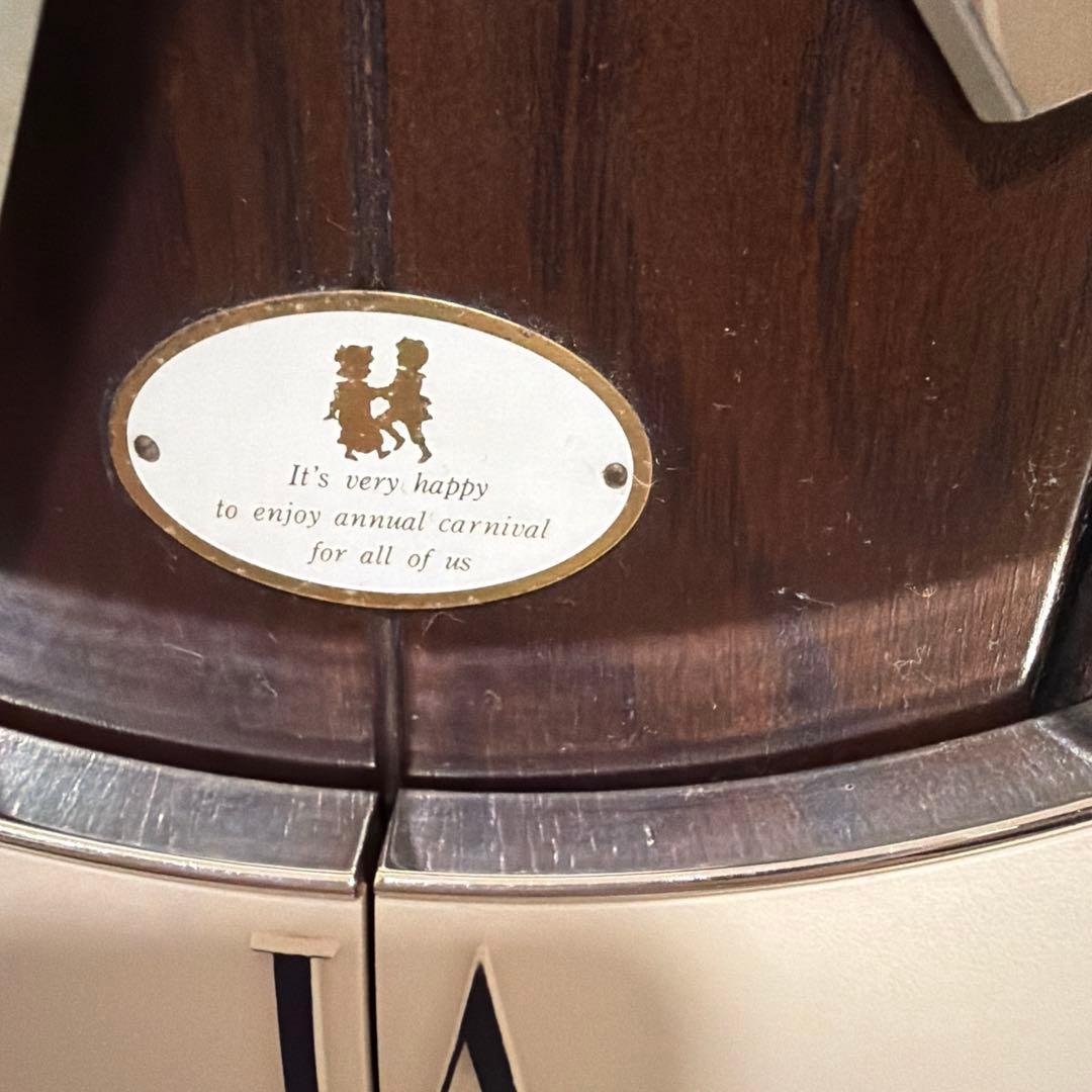 リズム時計工業 Small World スモールワールド　からくり掛け時計