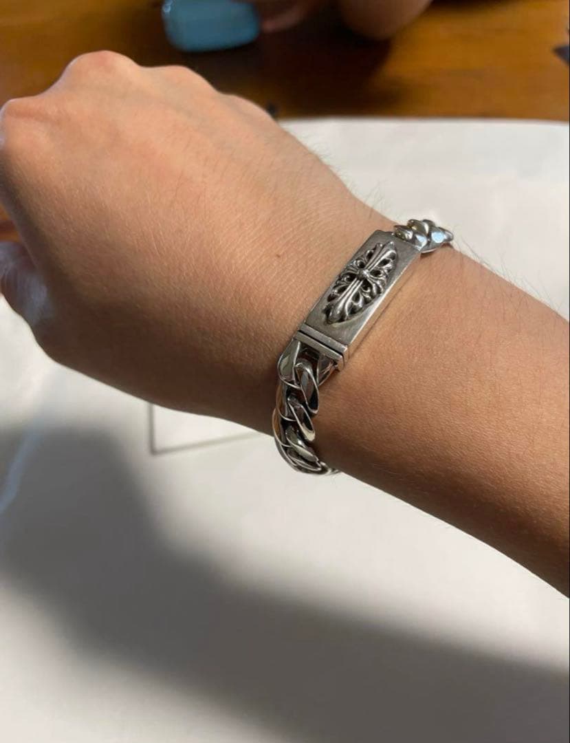 『最終値引き』 CHROME HEARTS フローラルクロスI20LINK