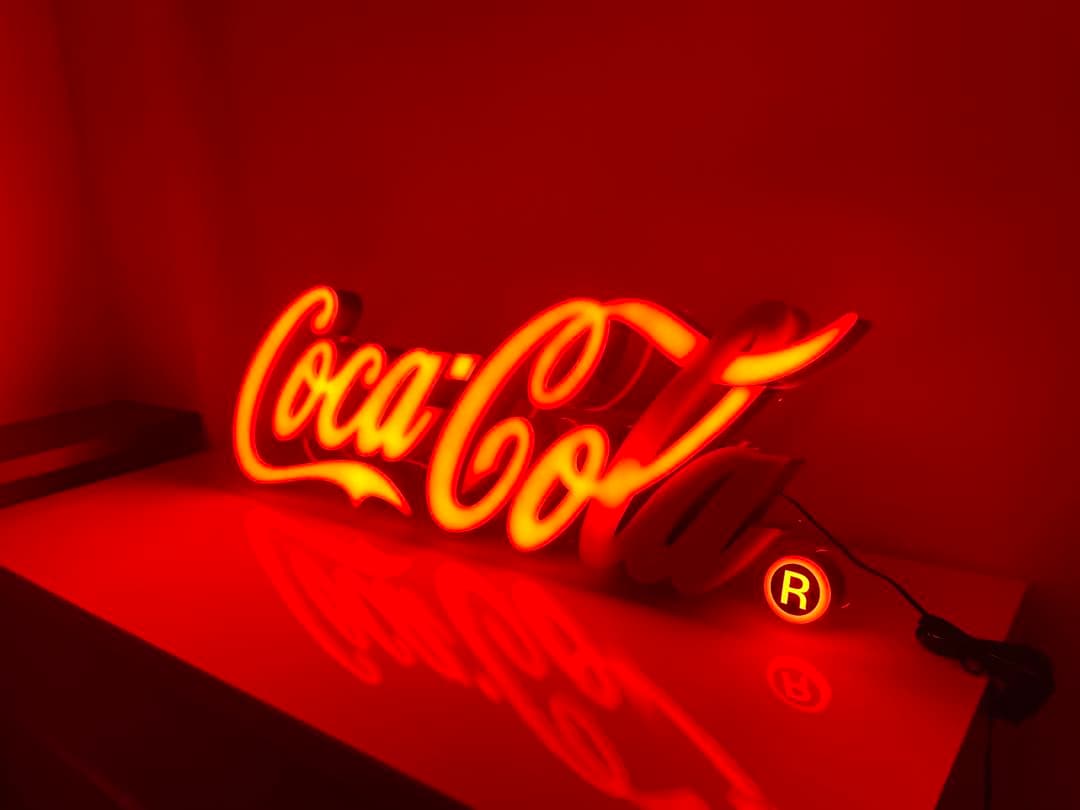 【値下げ】即購入OK 新品未使用品　コカ・コーラLEDサインライト