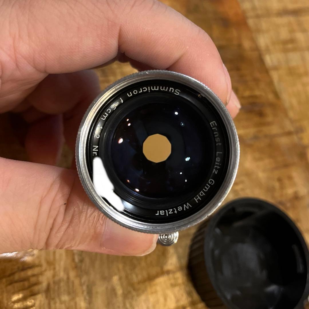 Leitz Wetzlar Summicron 5cm f2 M 沈胴 山崎磨き