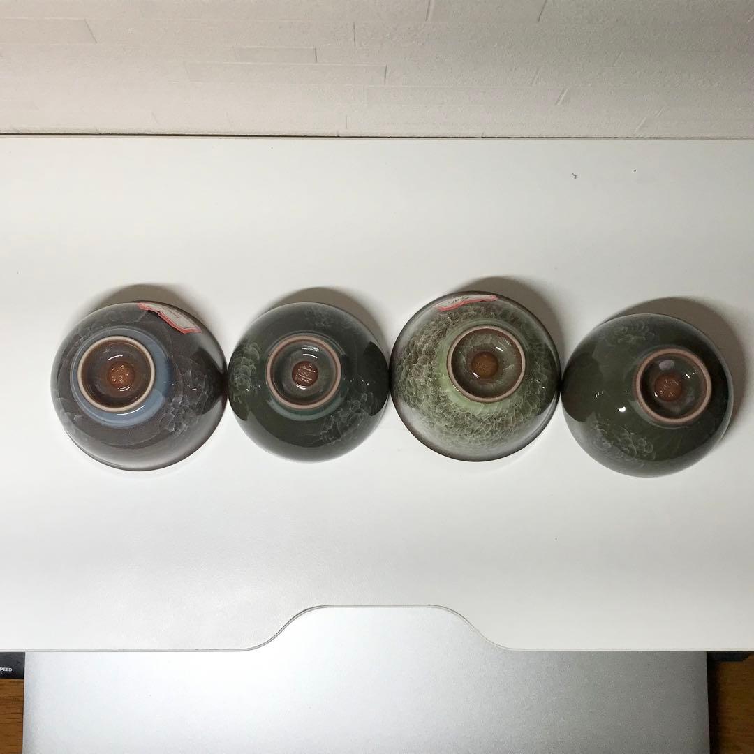 貴重　世界非物質文化遺産　浙江省工芸芸術家　劉建波作　茶器セット