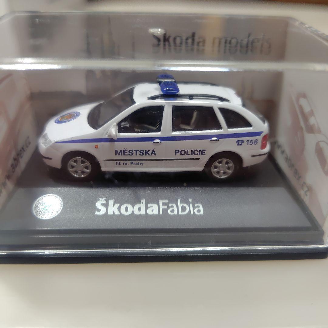 Škoda Fabia ② ミニカーセット 1/72