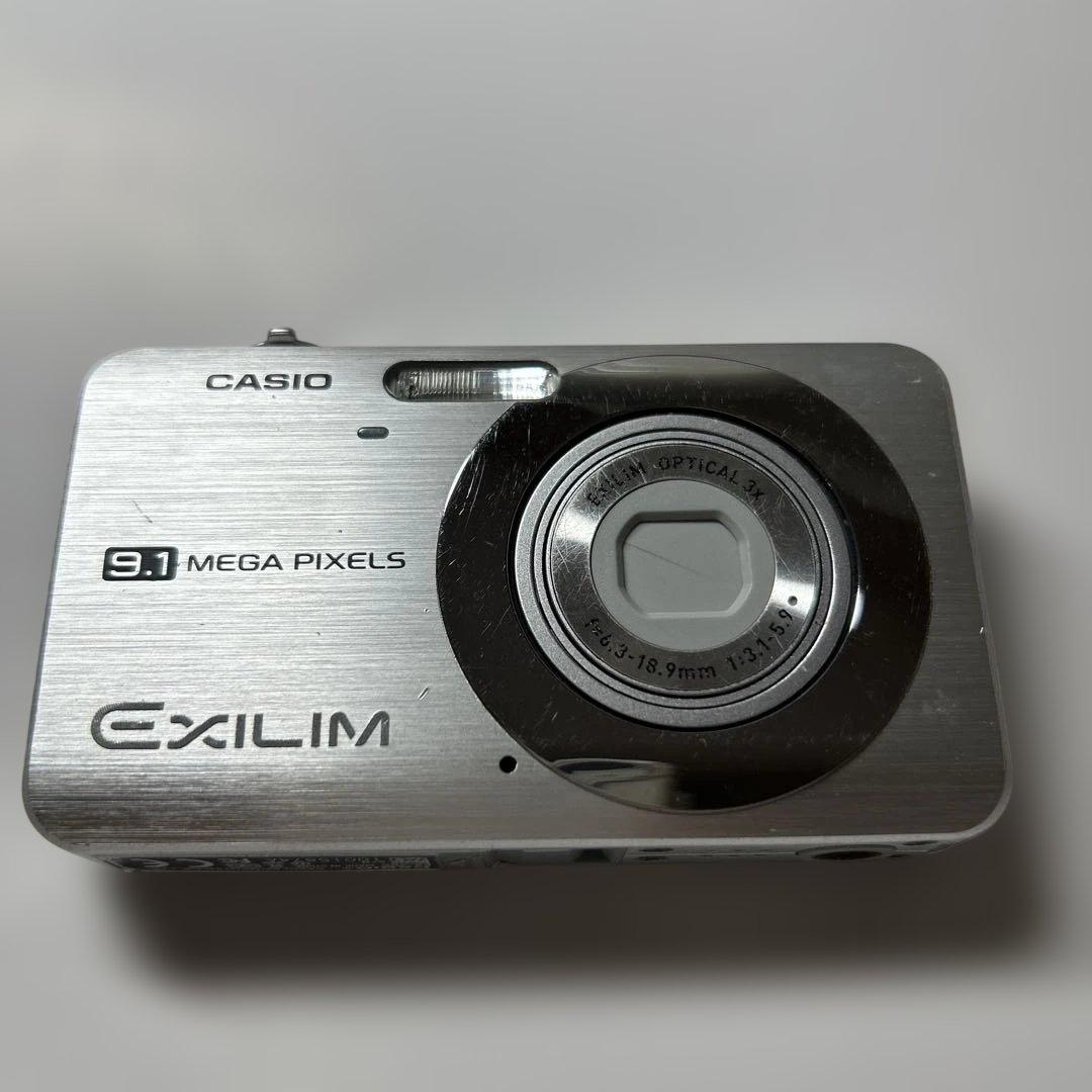 動作確認済　CASIO EXILIM EX-Z85 デジカメ　グレー平成デジカメ
