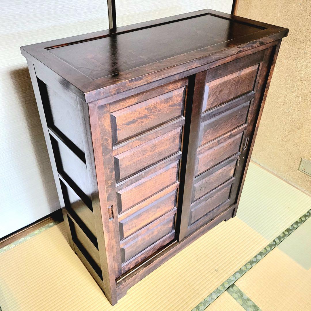 10/31締め】松本民芸家具 ミズメザクラ A型 シューズボックス