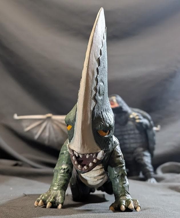 昭和ガメラ＆ギロン＆宇宙ギャオス（エクスプラス）ソフビフィギュア３体セット