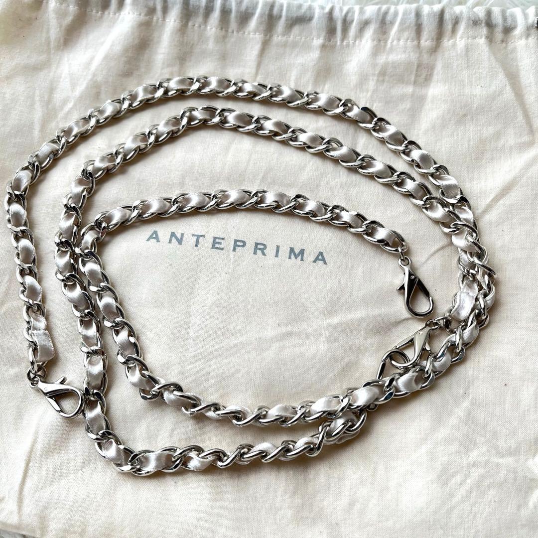 【ゆう】ANTEPRIMAワイヤーバッグ 2way シルバーベージュ