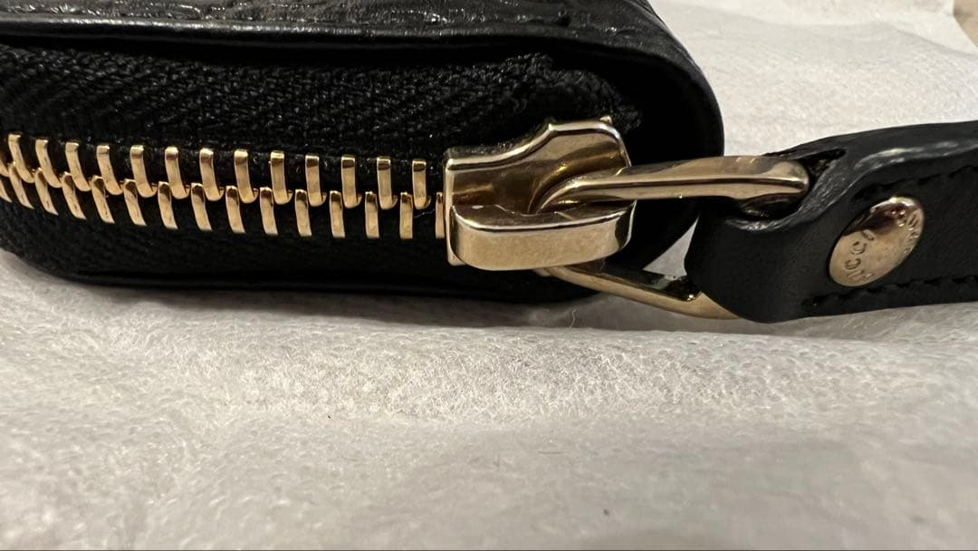 し*ิ様 【美品　一点限り】グッチ GUCCI 小銭入れ　マイクロGG シマ レ