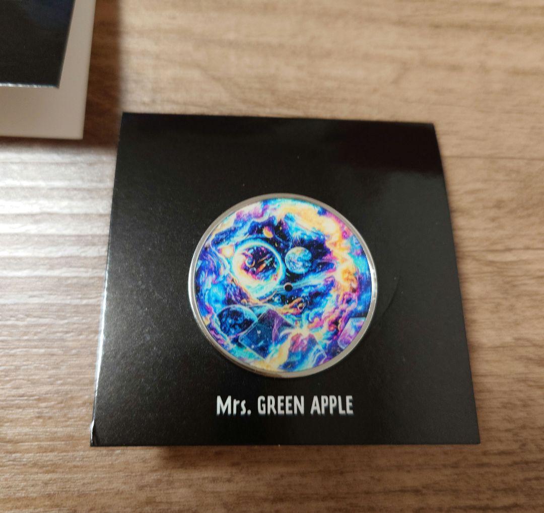 ゼンジン　ピンバッジ　Mrs. GREEN APPLE　ガチャ