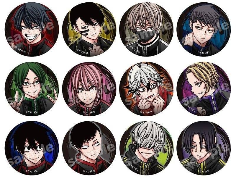 桃源暗鬼 ホログラム缶バッジ 無陀野 淀川 真澄 皇后崎 一ノ瀬 四季 並木度